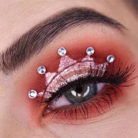 Pegatinas de Diamante DIY para Decoración de Rostro Festivales de Música y Halloween: Pegatina de Cristal Móvil Adecuado para Niños Juguete Decorativo - details 3