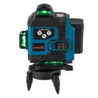 ONEVAN-Nivel láser 4D de 16 líneas, línea verde, autonivelante, 360, Horizontal y Vertical, potente nivel láser, nivel láser de haz verde - details 12
