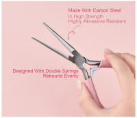 Alicates de Arte para Uñas KDAS Pinzas Punzónicas de Acero Herramienta de Manicura para Extensión de Uñas y Punta Larga - details 6