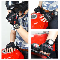 Guantes de Ciclismo Transpirables MOTOCENTRIC Diseño de Medio Dedo para Hombres y Mujeres - details 21