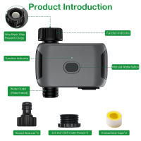 Sistema de riego de jardín WiFi, temporizador de agua de riego inteligente, Control por aplicación, válvula de agua de aspersor temporizado, temporizador programable de 1 zona - details 7