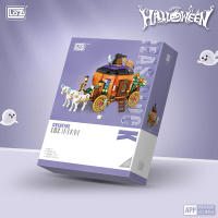 LOZ Halloween Building Block MOC Hut House Pumpkin uCarriage Happy Halloween Decoration Bricks for Boys Kids Toys Halloween Gift - details 11