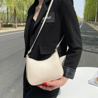 Bolso de hombro de cuero PU de Color sólido Retro para mujer, bolsos de moda, monederos casuales, bolsos de mano para mujer - details 6