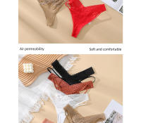 Ropa Interior con Espalda en T para Mujer y Niña, Bragas de Algodón para Talla Pequeña, Sujetador con Tela transpirable - details 6
