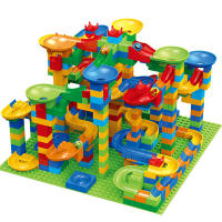Versatile slideway ball building blocks for children's toys 168 small particle track assembly puzzle DIY toys - details 5