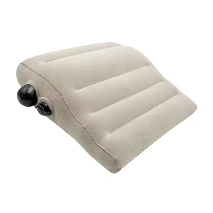 Almohada de Cuña Inflable Soporte de Pierna Inflable para Viaje, Hogar, Oficina Ropa de Cama y Baño - 1