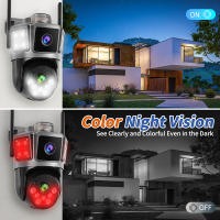 Cámara de Seguridad IP de Doble Banda Visión Nocturna Colorida Impermeable Control por Aplicación - details 3