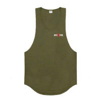 Summer Men Fitness Casual Cotton Vest Gym Bodybuilding Tank Tops Workout Jogging Undershirt Male Sleeveless Breathable Shirts - details 14