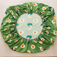 Sábana bajera de algodón estampada, sábanas para cama de cuatro esquinas con banda elástica (sin fundas de almohada), 1 ud. - details 27