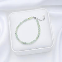 Pulseras hechas a mano de turmalina de Plata de Ley 925 con piedra Natural de 4 mm para mujer, regalo y joyería para fiesta, brazaletes de amatista - details 14