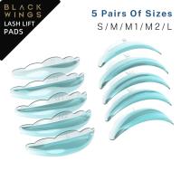 Almohadillas de elevación para permanente de pestañas, 5 tamaños, varillas para elevador de pestañas, silicona para maquillaje de pestañas, belleza también - details 1