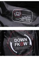 Chaqueta de plumón con capucha para hombre, cálida, gruesa, talla grande - details 12