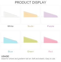 Herramientas de Arte de Uñas KADS Triangle Gradient Nails Sponges 8pcs Decoración de Manicura Herramientas de Transferencia de Arte de Uñas - details 2