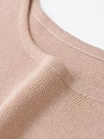 New Women Round Neck Short Sleeve Soft Knotted T Shirt Solid Casual Summer Tops - details 9