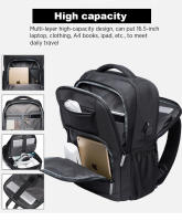 BANGE-mochila impermeable para hombre, bolsa de gran capacidad para ordenador portátil, viaje, Campus - details 4