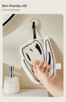 Limpiar toallas de mano, engrosamiento doméstico de doble capa, tela de mano absorbente de agua de secado rápido, toallitas de mano creativas - details 4