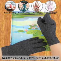 1Pair Full Finger Arthritis Gloves Compression Gloves for Women Men Hands, Finger Joint, Relieve Pain, Rheumatoid,Osteoarthritis - details 5