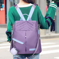 Mochila informal de tela Oxford, bolso escolar de viaje antirrobo, bolso de hombro bidireccional multifuncional - details 2