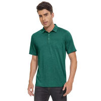 MAGCOMSEN Men's T-shirt Short Sleeve Quick Dry Breathable  Golf Polo Shirt with Pocket - details 27