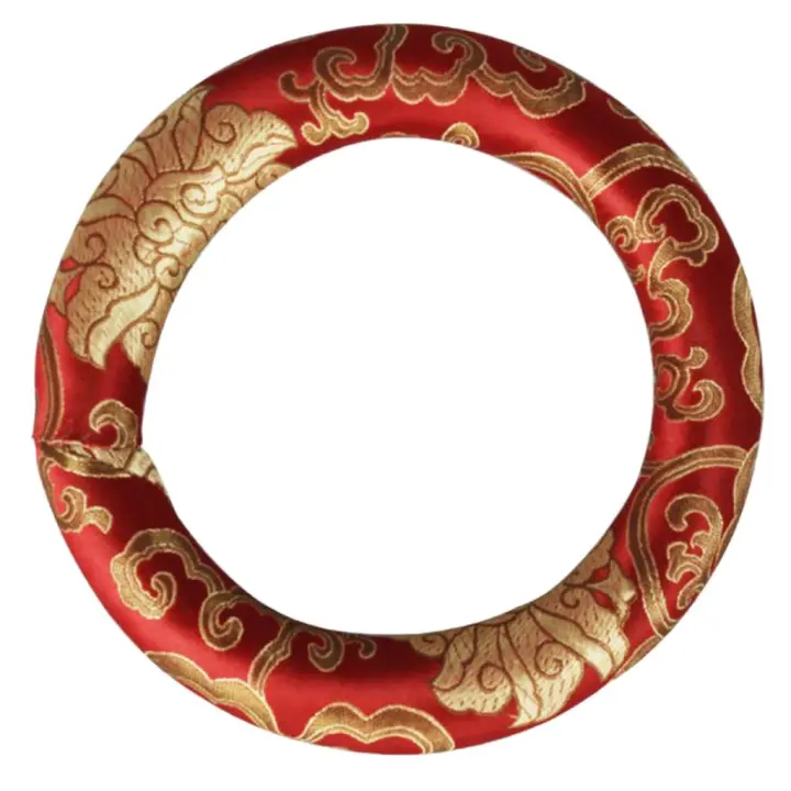 Cojín Tibetano  Hecho  Cuenco Cojín  17cm Percusión de Mano - 1