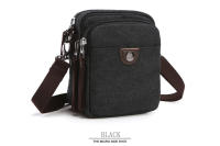 Bolso de lona de diseñador de marca para hombre, mini bandolera de hombro, Bolso de cintura informal de alta calidad, Bolso cuadrado pequeño - details 7