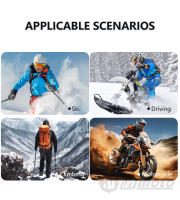 Gafas todoterreno para motocicleta, gafas antiniebla para Motocross, gafas antiimpacto para moto, gafas de esquí HD antideslizantes a prueba de viento - details 2