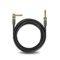 Cable de guitarra para instrumento, Cable Mono Jack TS de 6,35mm, Cable de amplificador de bajo eléctrico recto a ángulo recto de 1/4 pulgadas para teclado - details 6