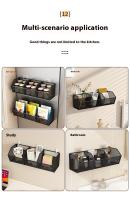 Iluminación de pared ba, organizador de cocina, cebolla, jengibre, condimentos, especiero, sin lavar, drenaje de frutas y verduras - details 13