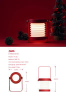 Lámpara de Mesa Plegable Ligera para Protección Ocular Iluminación y Decoración de Dormitorio - details 10