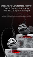 QKZ AK7 Copper Driver Wired Earphones HiFi Bass Stereo Super Clear Gaming Headset Music Sport 3.5mm AUX In Ear Earbuds With MIC - details 8