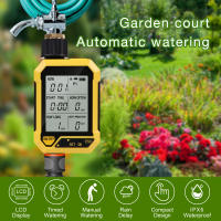 Temporizador de agua de riego inteligente, controlador de riego automático, sistema de riego, válvula de agua para césped y jardín, irrigador temporizado de 1-360 minutos - details 1