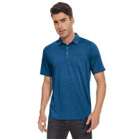 MAGCOMSEN Men's T-shirt Short Sleeve Quick Dry Breathable  Golf Polo Shirt with Pocket - details 31