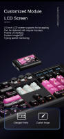 SKYLOONG GK104 Pro Teclado Gamer Mecánico Tamaño Completo Inalámbrico Retroiluminado RGB - details 7