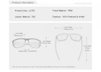 KINGSEVEN-gafas de sol polarizadas con protección UV400 para hombre, lentes antirreflejos, deportivas, antideslizantes - details 2