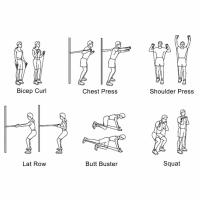 Banda de resistencia física de 5 ~ 120 libras, entrenamiento de agilidad de boxeo, equipo de gimnasio, accesorios de Yoga y Pilates, banda de goma para gimnasio en casa - details 9