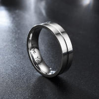 Anillos de compromiso de pareja de acero inoxidable a la moda para mujeres y hombres, anillo de cristal I LOVE YOU, regalo de joyería de boda 2024 - details 13