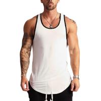 Camiseta de Gimnasio para Hombres Muscleguys Vestido Deportivo de Algodón sin Mangas para el Verano - details 6