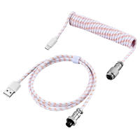 Cable de bobinado de aviador con puerto USB tipo C, accesorios para teclado para juegos de ordenador de escritorio - details 0