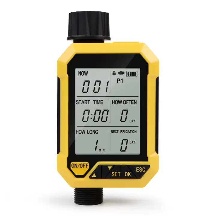 Temporizador de agua de riego inteligente, controlador de riego automático, sistema de riego, válvula de agua para césped y jardín, irrigador temporizado de 1-360 minutos - 1