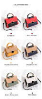 1 nuevo bolso cruzado para mujer, elegante bolso de bolsillo, bolso de hombro informal coreano - details 11