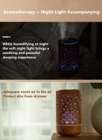 Humidificador de aire ultrasónico para aromaterapia, difusor de aceites esenciales, humidificador de madera, niebla fría, 230ML - details 7