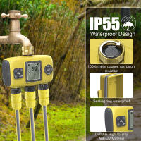 Temporizador de agua inteligente, controlador automático de riego de jardín, sistema de riego de 1/2/3 salidas, rociador temporizado para invernadero de césped - details 8