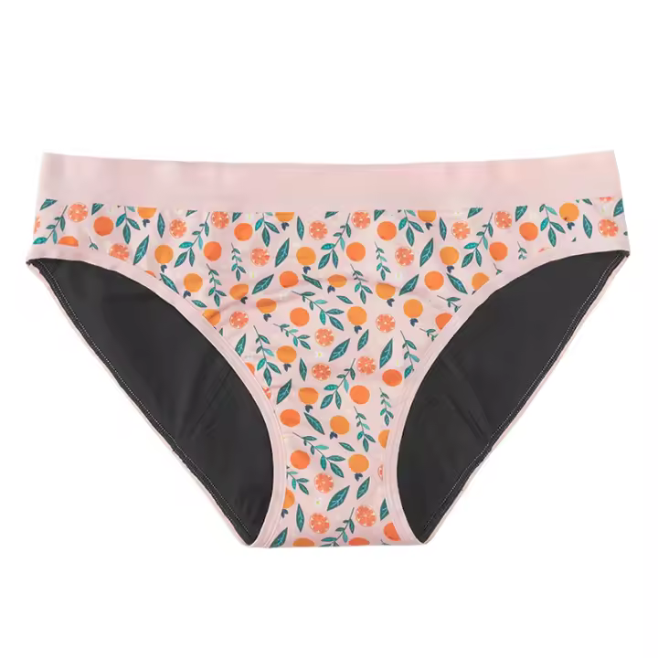 Ropa Interior de Algodón Suave con Diseño de Estampado Pantis para Mujeres y Adolescentes - 1
