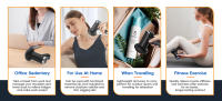 Equipo de masaje portátil para dar forma al cuerpo, pistola de masaje muscular, anticelulitis, adelgazamiento de grasa, cuidado de la salud, masaje de relajación - details 8