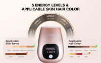 Máquina de Eliminación de Vello Innza IPL con Láser Permanente 2 Modos 5 Niveles de Intensidad Máquina Eléctrica de Epilador Láser 999000 Flashes - details 3