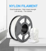 Filamento de Nailon PA6 de 1.75mm, 1kg, 500g, 250g, Materiales Plásticos para Impresora 3D, Filamento Transparente, Alta Resistencia, Durabilidad, Resistencia al Calor, Nailon Negro, Blanco, Transparente - details 0