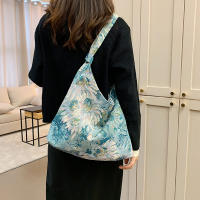 Bolso de hombro de gran capacidad para mujer, bolsos cruzados con pintura al óleo, monederos simples bonitos, bolsos de viaje para mujer, nueva moda - details 7