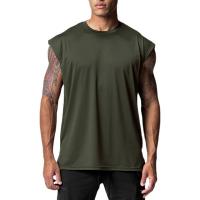 Mesh Quick Dry Tank Top for Men Summer Sleeveless Shirts Fitness Clothing Loose Gym Clothes Workout Solid Color Running Vest - details 5