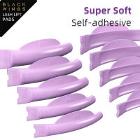5 pares de pestañas de silicona Blackwings, almohadilla permanente para pestañas, varillas protectoras para levantamiento de pestañas 3D, accesorios para rizador de pestañas, herramientas aplicadoras - details 3