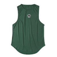 Men Summer Breathable Quick Dry Mesh Tank Tops High Quality Sleeveless Casual Vest  Gym Bodybuilding Workout Fitness Singlets - details 14